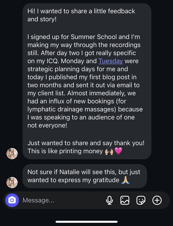 DM: This is like printing money - influx of new bookings after getting specific